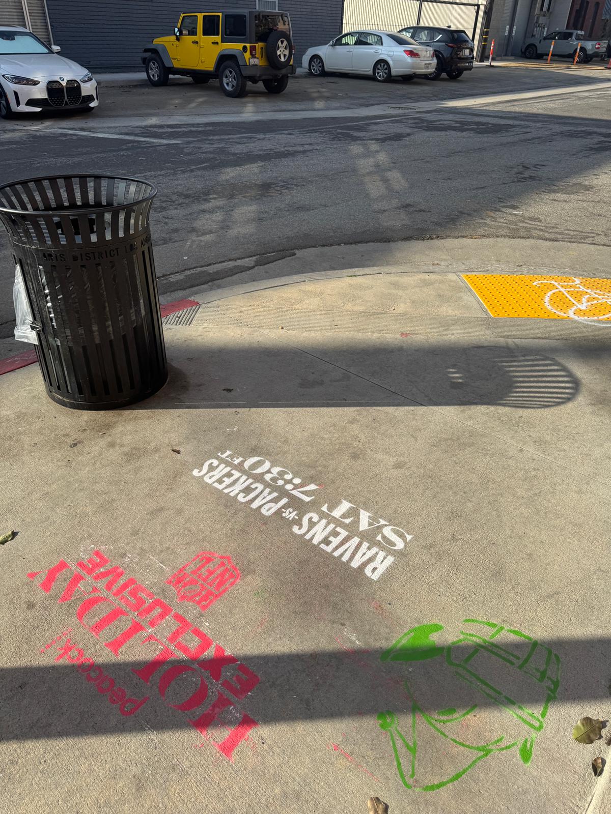 Stencil 23.7 Arts District 4 Th St